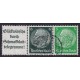 ALEMANIA 1934 ESTAMPILLAS SE-TENANT ZUSAMMENDRUCKE USADAS QUE SON MUCHO MAS RARAS MICHEL W82 20 €